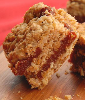 double-layer guava jam bars